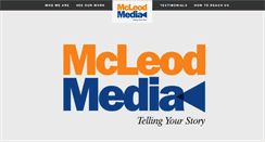 Desktop Screenshot of mcleodmedia.net